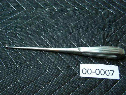 JARIT 240-143 Bruns Oval Cup curette 9&#034; angle tip Size 1 Orthopedic Instruments