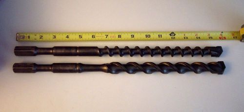 SPLINE DRILL BITS  7/8&#034;,1&#034; for rotary hammer drill bosch, dewalt, milwaukee NICE