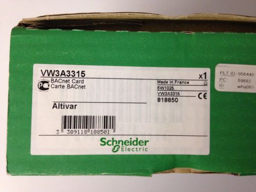 VW3A3315 Schneider Electric VW3A3315 COMMUNICATION CARD BACNET