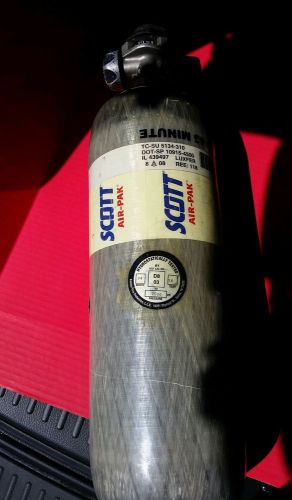 Scott 4500 psi 45 minute carbon fiber cylinder 2008 SCBA