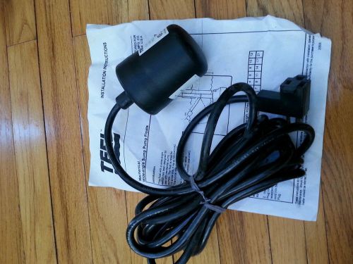 Teel piggy back wide angle sump pump float 15 ft