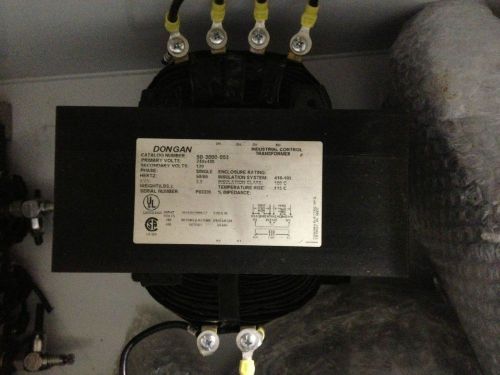 Dongan KVA Industrial Control Transformer 50-3000-053