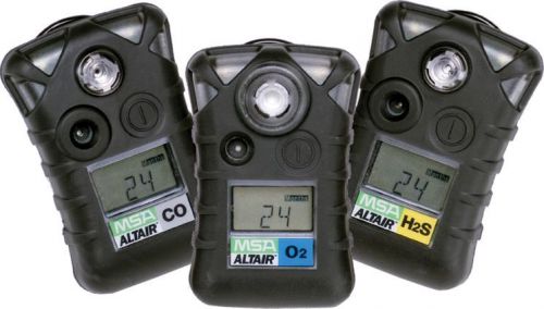 Msa altair single gas h2s hydrogen sulfide detector 10092521 for sale