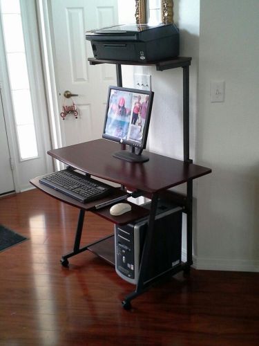 Cuzzi s-40 40&#034; wide mobile compact computer desk for sale