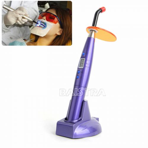 Dental Colorful LED Curing Light Teeth Whitening Plastic Handle Purple free ship-
							
							show original title