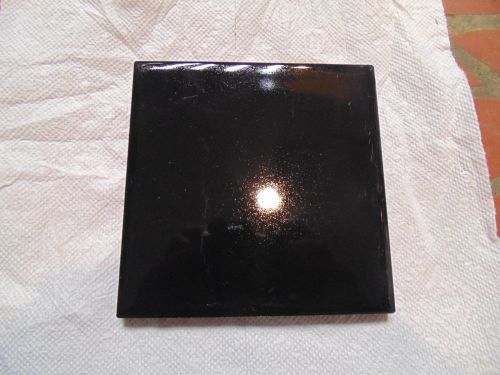 6X6 BLACK TILE   5/16 THICK- HEAVY DUTY