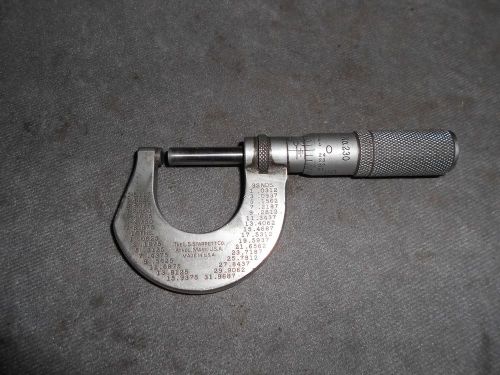 Starrett No. 230 1&#034; - 2&#034; Outside Micrometer