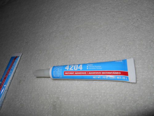 Loctite 4204 Instent Adhesive Net Wt. .70oz./cont.net.20g