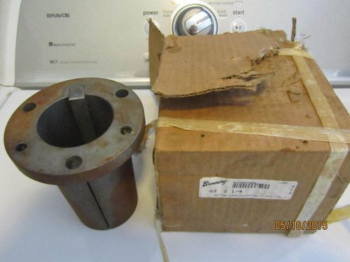 Browning finished bore split taper bushing q3 2 1/4 nib for sale