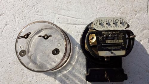 OLD WESTINGHOUSE WATTHOUR METER