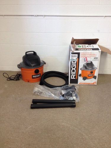 Ridgid 6 Gallon Wet/dry Vac WD0670 -3.5HP