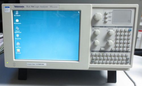 Tektronix TLA704 128MB RAM, 3GB HD, WIN98, PENTIUM 133, Two TLA7L3