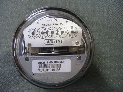 LANDIS &amp; GYR KILOWATTHOURS CL200 240V 3W FM2S 60Hz ACA031346198