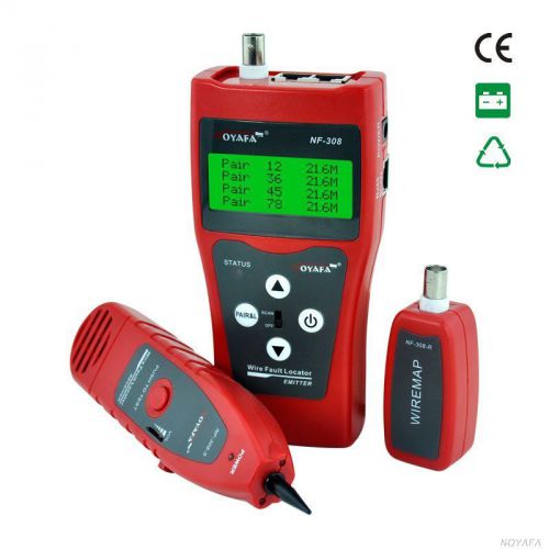 Multipurpose Network LAN Cable Tester and hunter Cat 5E, Cat 6E &amp; ethernet NF308