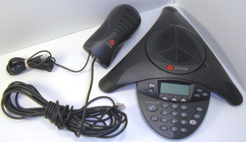 Polycom SoundStation2 2201-16200-001  w/Power Supply, Free Shipping