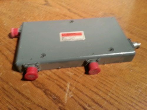 Melabs H-4105 Directional Coupler 450-460 Mhz N Connectors RF Microwave