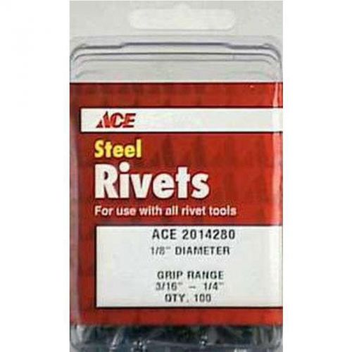 Rivet St1 / 8X1 / 4Ace 100Pk Ace Pop Rivets 2014280A 082901016038