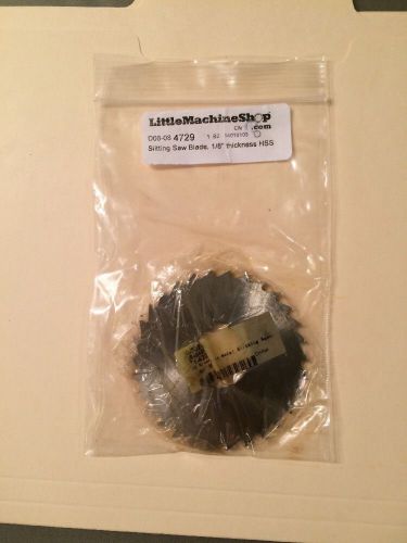 Slitting Saw Blade 1/8&#034; Thickness