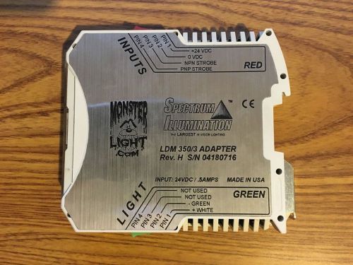 SPECTRUM ILLUMINATION LDM 350/3 REVISION H CONTROLLER ADAPTER  (USED)