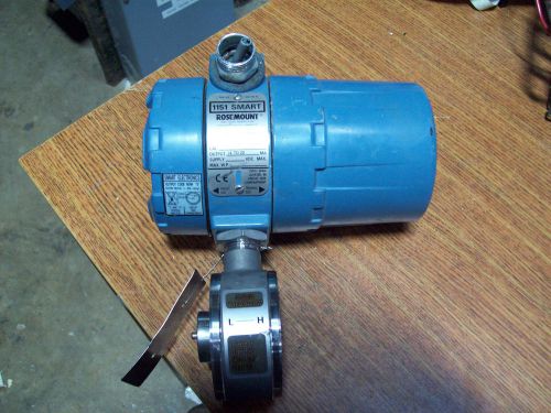 ROSEMOUNT FLOWMETER 1151AP7S12B1M7I5