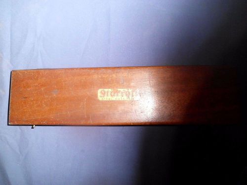 Vtg Starrett Machinist Depth Gage Guage Measuring Tool 6&#034; &amp; 12&#034; Rule