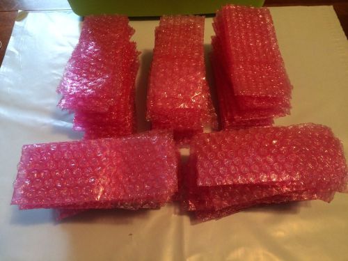 100 ea Anti-Static Open End Bubble Bags 4&#034; x 2&#034; w/ 3&#034; flap