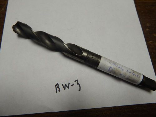 Chicago Latrobe  47/64&#034; x # 2 Taper Shank Twist Drill it