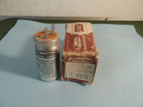 DAYTON   CAPACITOR    4X057 FREE Shipping!