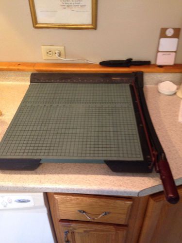 Premier Martin Yale W15 Guillotine 18&#034; Paper Cutter Trimmer