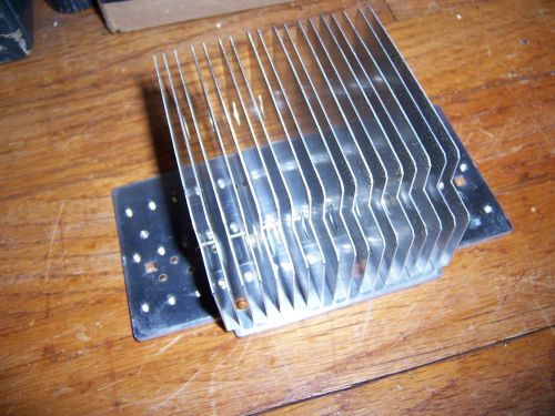 flat-bottom aluminum heatsink  heat sink 6&#034; x 4&#034; x 2&#034;