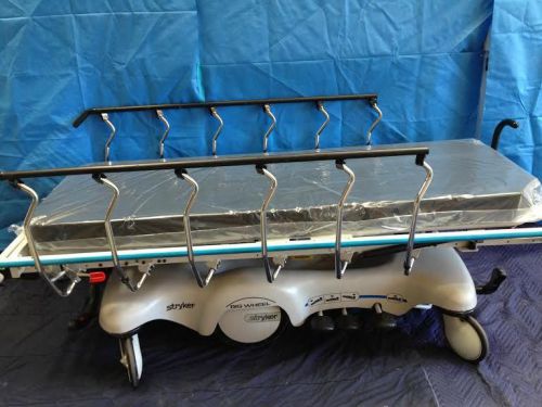 Stryker BigWheel 1501  Endoscopy - Transport Stretcher with New Mattress Pad!