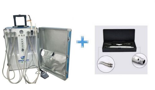Dental Portable Unit With Air Compressor 2H + Air Scaler Tool 2H New Arrival
