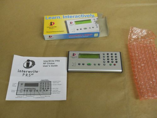 Interwrite PRS RF Model R1 Personal Response System Classroom Clicker