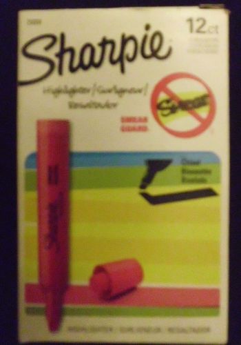 Sharpie 25009 Accent Tank-Style Highlighter Fluorescent Pink 12-Pack 1 Dozen NEW