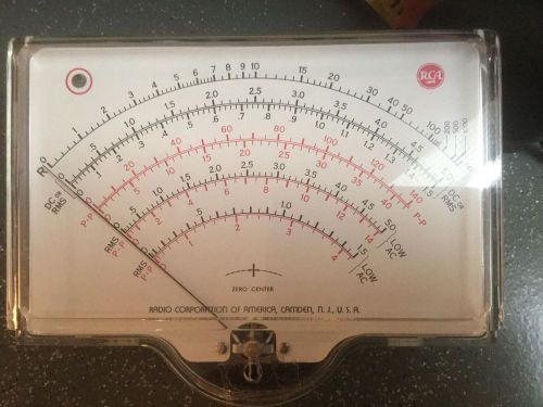 RCA RMS Meter Replacement Meter NOS