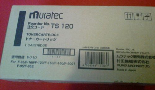 Muratec Toner Cartridge TS 120 For: F-98 / F-100 / F-120 / F-150 / F-160 / F-95