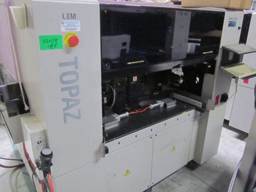 Assembleon Topaz Pick &amp; Place Machine W/FES Cart