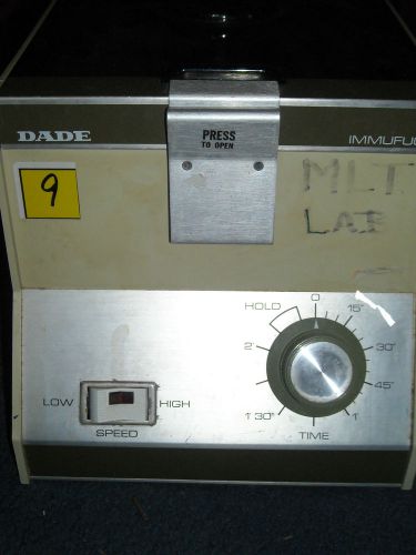 DADE Immufuge 569 centrifuge used