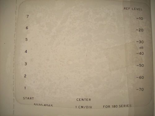 HP/Agilent 5020-8565 180 Series 1cm/Div overlay