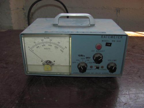 ATOMIC RATEMETER MODEL RM-36B