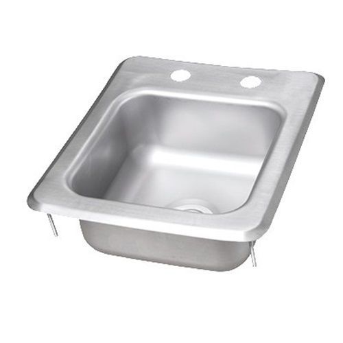 John Boos PB-DISINK090905 Drop-In Sink - 9&#034; one compartment 9&#034;W x 9&#034; x 5 bowls