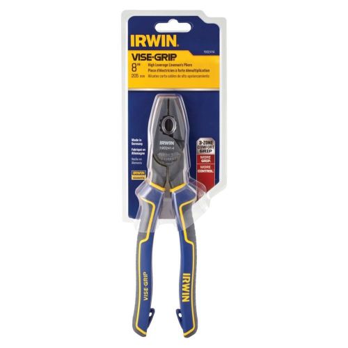 IRWIN - 8&#034; High Leverage Lineman&#039;s Pliers (1902414)