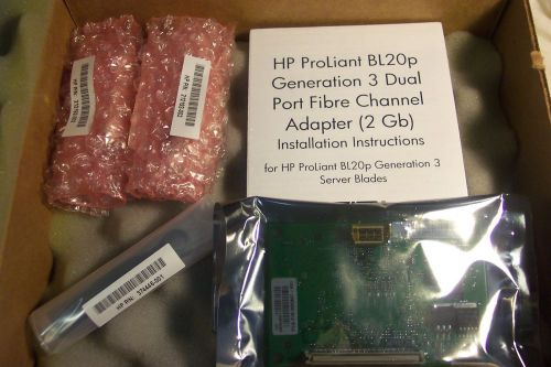 HP QLogic Fibre Channel Mezzanine, 361426-B21, BL20p -NEW SEALED *