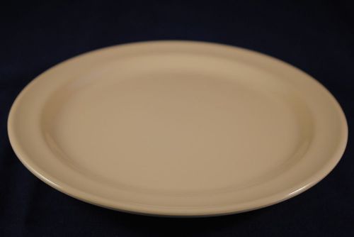 8 Dozen  New Melamine US106  6-1/2&#034; Round Dinner Plate DP-506    Tan