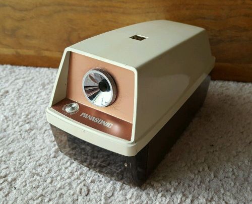 Panasonic Point O Matic Electric Pencil Sharpener Model KP-8A