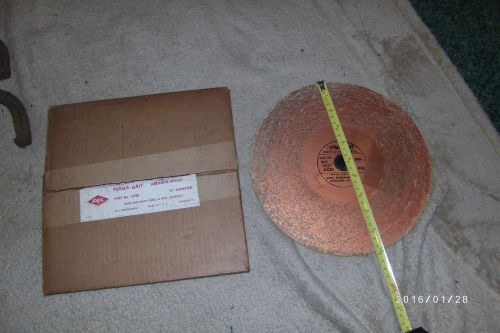 Skil Perma-Grit 10&#034; Abrasive Wheel 36 Grit Coarse