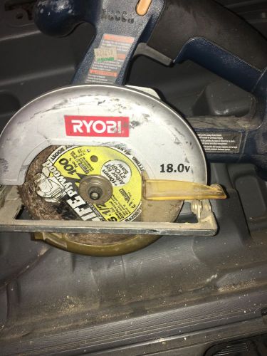 ryobi circular saw 18v