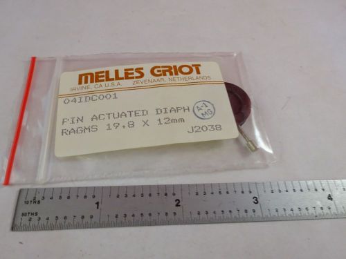 MELLES GRIOT IRIS DIAPHRAGM LASER OPTICS &amp;52-A-13