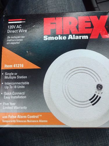 FireX Smoke Alarm Smoke Detector Model 41216 Alarm Industrial Commercial