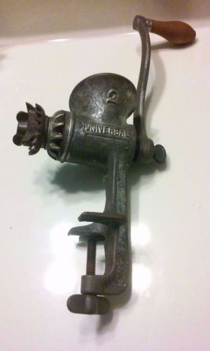 Vintage Universal Number #2 Meat Grinder Made In USA